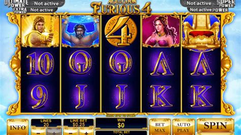 furious four slot - Age of The Gods Furious 4 Slot Machine 